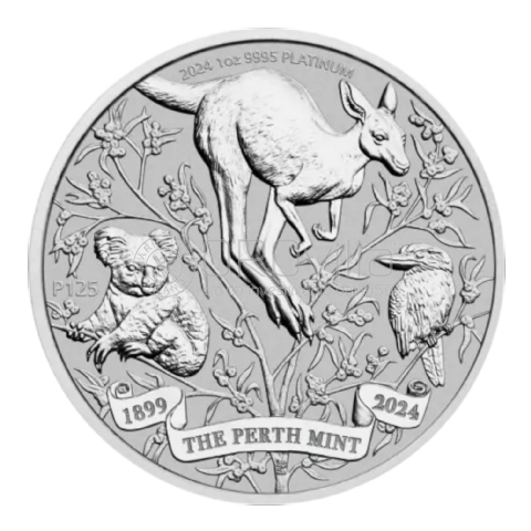 100 Dollari - 125esimo anniversario Perth Mint